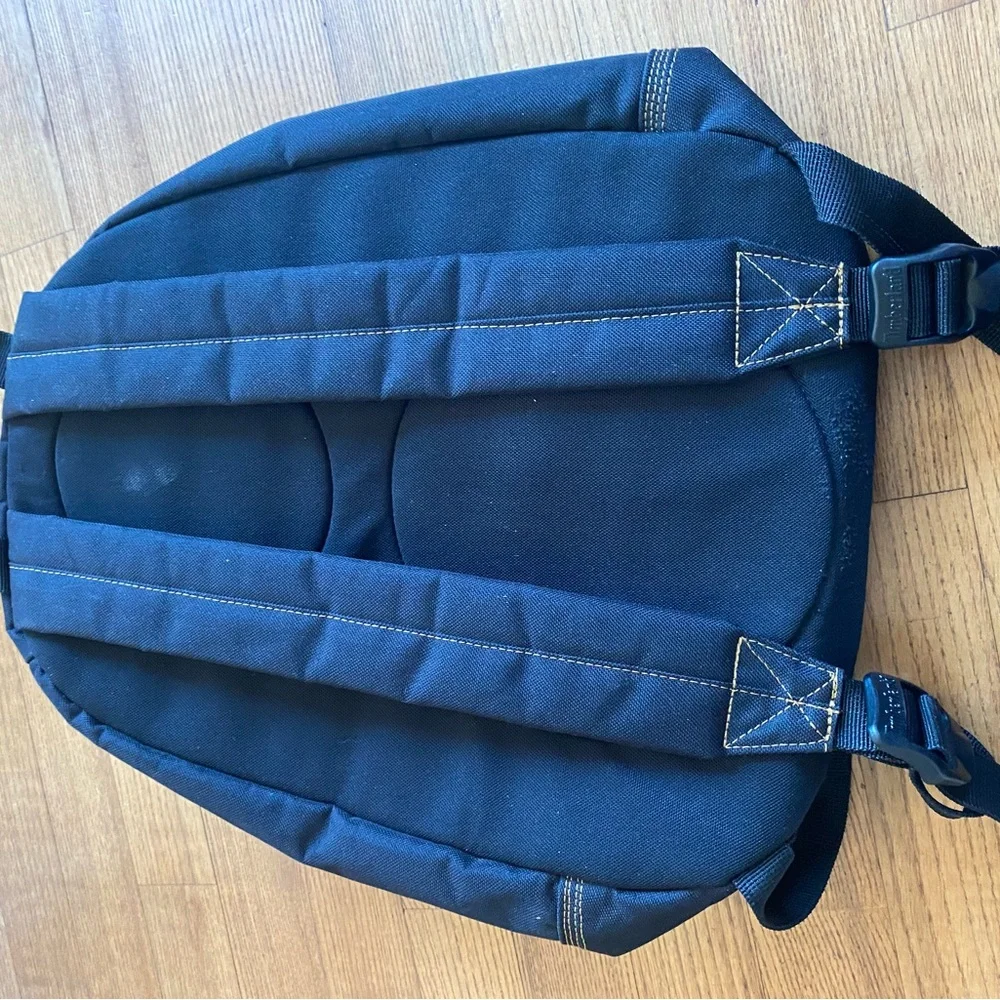 Vintage Timberland Black Backpack for Men great condition